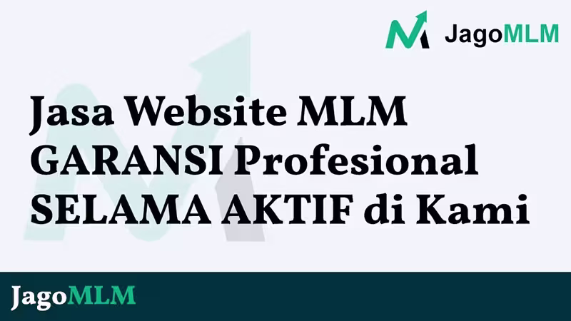 Jasa Pembuatan Website MLM di Pandeglang