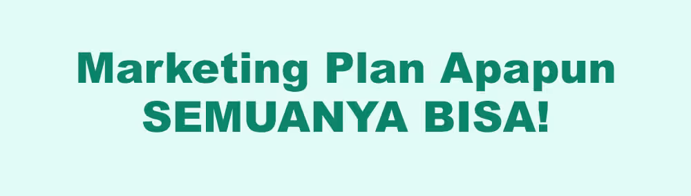 jasa Marketing Plan Apapun di Kota Pandeglang garansi selamanya